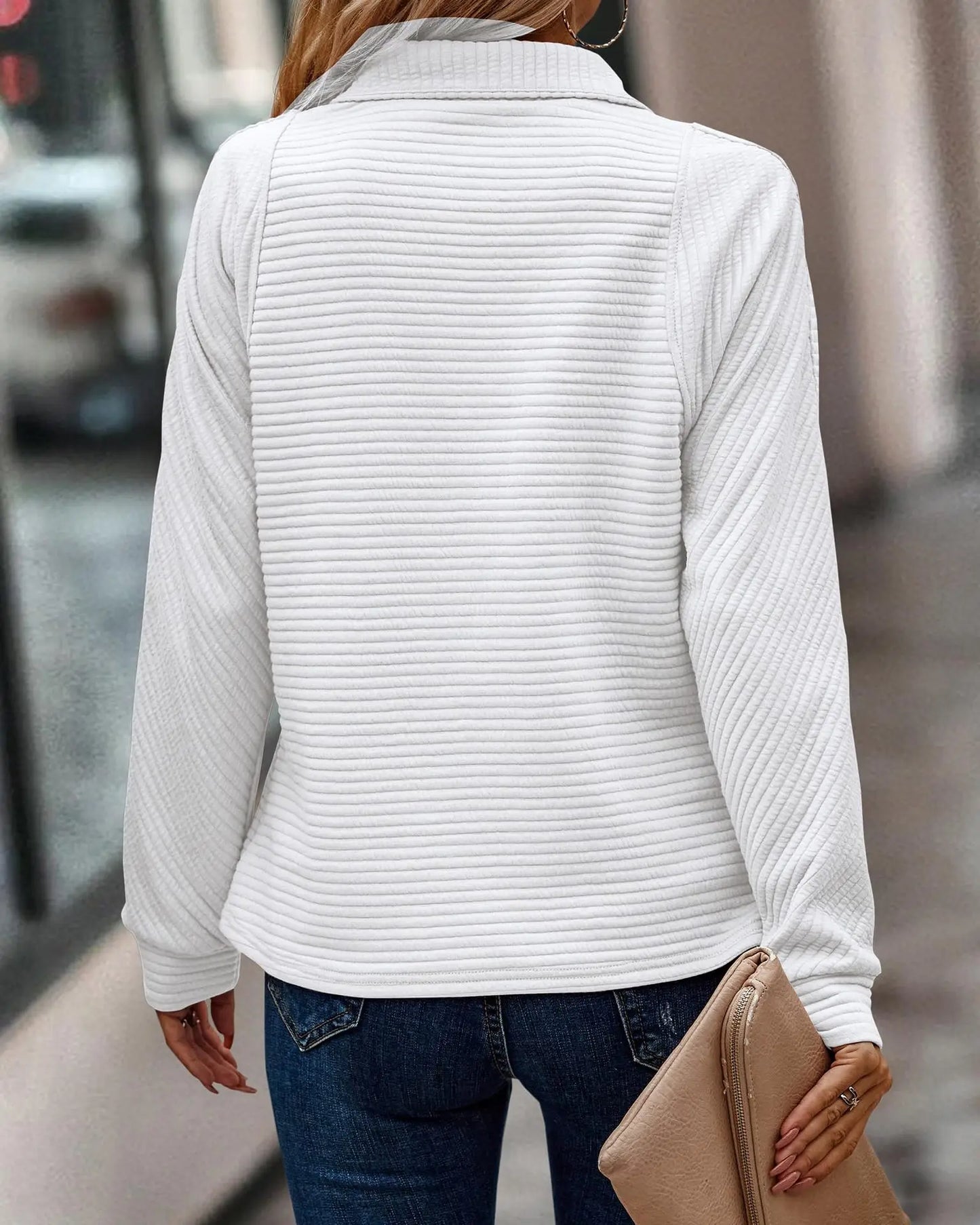 By Belle- V hals top