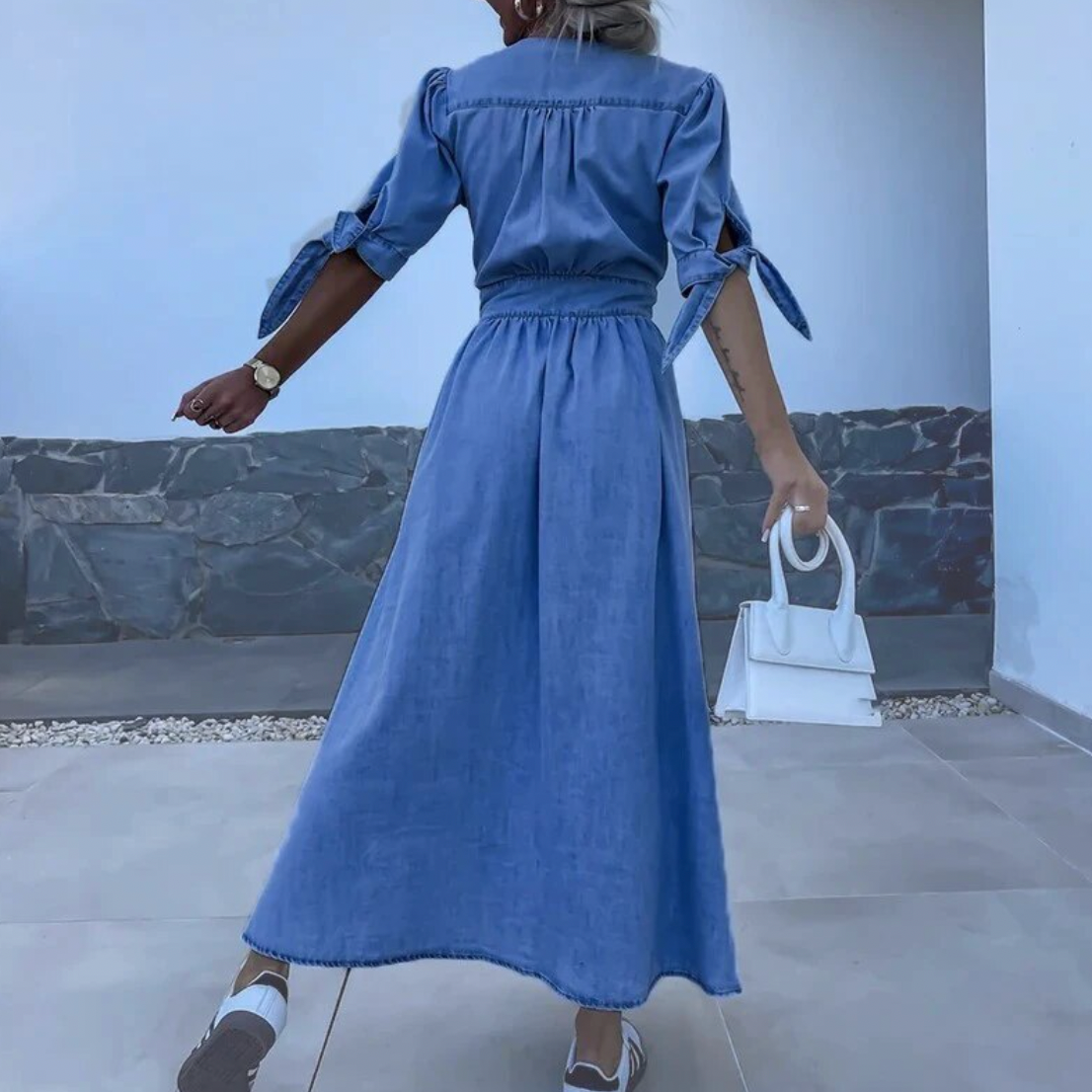 By Belle- Blue Haven Maxi Dress