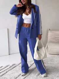 By Belle - Casual Blazer Two-Piece Set